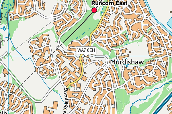 WA7 6EH map - OS VectorMap District (Ordnance Survey) WA7 6EH map - OS VectorMap District (Ordnance Survey)