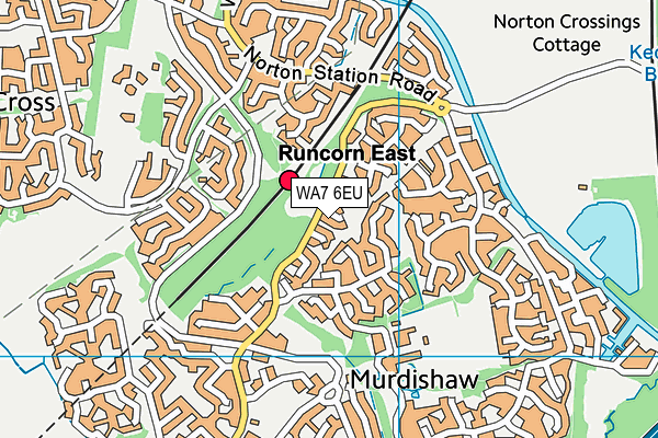 WA7 6EU map - OS VectorMap District (Ordnance Survey) WA7 6EU map - OS VectorMap District (Ordnance Survey)