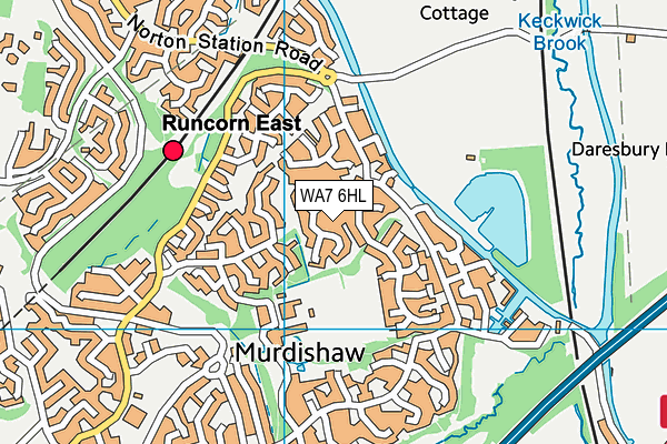 WA7 6HL map - OS VectorMap District (Ordnance Survey) WA7 6HL map - OS VectorMap District (Ordnance Survey)