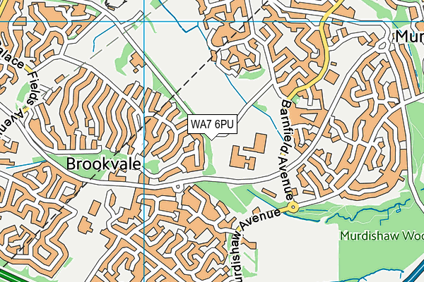 WA7 6PU map - OS VectorMap District (Ordnance Survey) WA7 6PU map - OS VectorMap District (Ordnance Survey)