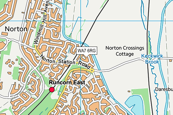 WA7 6RG map - OS VectorMap District (Ordnance Survey) WA7 6RG map - OS VectorMap District (Ordnance Survey)
