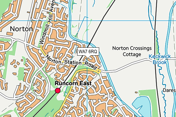 WA7 6RQ map - OS VectorMap District (Ordnance Survey) WA7 6RQ map - OS VectorMap District (Ordnance Survey)