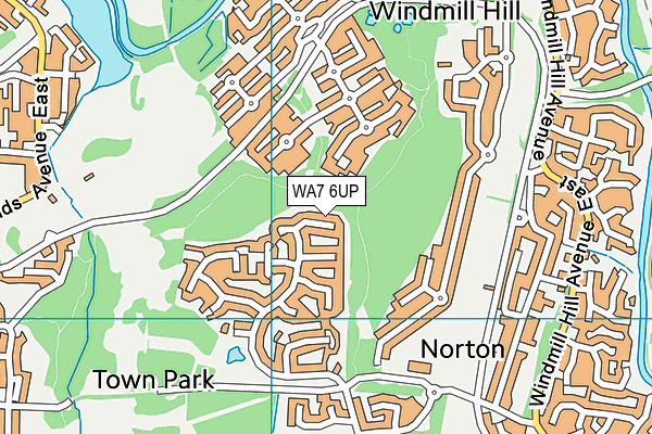 WA7 6UP map - OS VectorMap District (Ordnance Survey) WA7 6UP map - OS VectorMap District (Ordnance Survey)