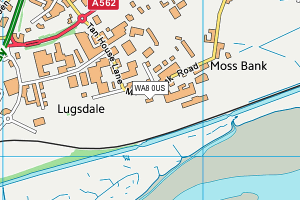WA8 0US map - OS VectorMap District (Ordnance Survey) WA8 0US map - OS VectorMap District (Ordnance Survey)