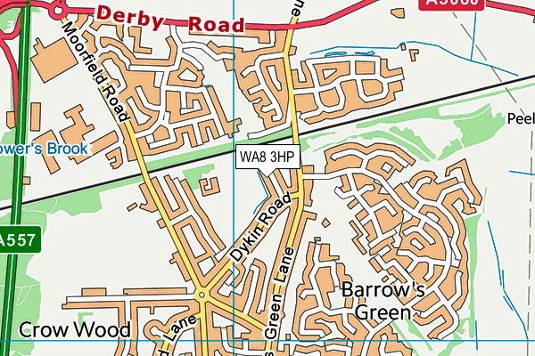 WA8 3HP map - OS VectorMap District (Ordnance Survey) WA8 3HP map - OS VectorMap District (Ordnance Survey)