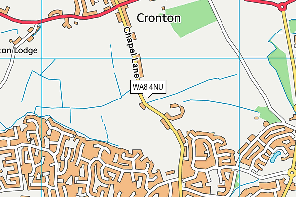 WA8 4NU map - OS VectorMap District (Ordnance Survey) WA8 4NU map - OS VectorMap District (Ordnance Survey)