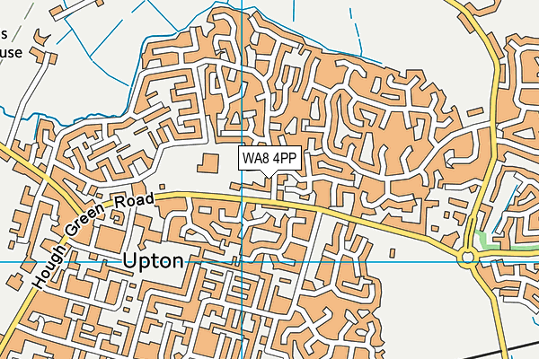 WA8 4PP map - OS VectorMap District (Ordnance Survey) WA8 4PP map - OS VectorMap District (Ordnance Survey)