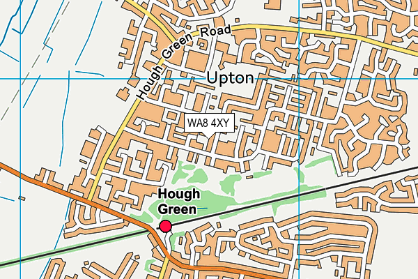 WA8 4XY map - OS VectorMap District (Ordnance Survey) WA8 4XY map - OS VectorMap District (Ordnance Survey)