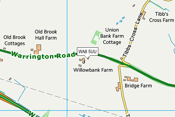 WA8 5UU map - OS VectorMap District (Ordnance Survey)