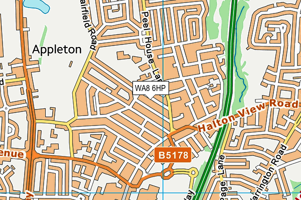 WA8 6HP map - OS VectorMap District (Ordnance Survey) WA8 6HP map - OS VectorMap District (Ordnance Survey)