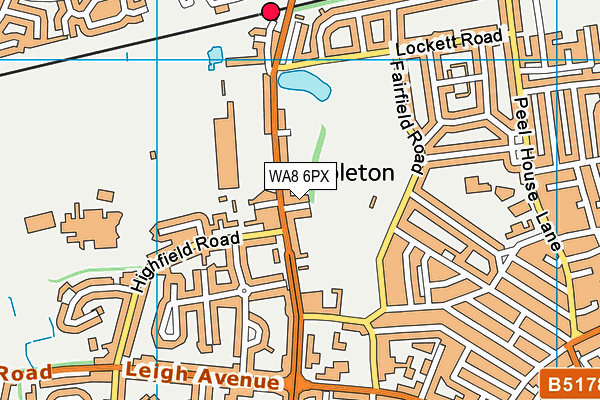 WA8 6PX map - OS VectorMap District (Ordnance Survey) WA8 6PX map - OS VectorMap District (Ordnance Survey)