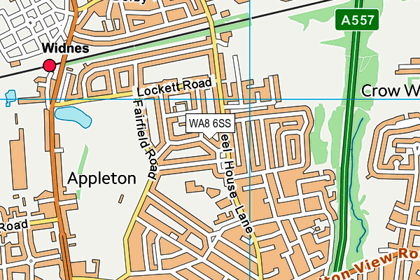 WA8 6SS map - OS VectorMap District (Ordnance Survey) WA8 6SS map - OS VectorMap District (Ordnance Survey)