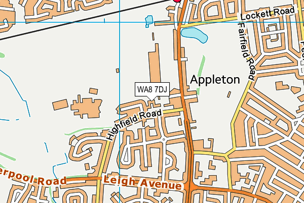 WA8 7DJ map - OS VectorMap District (Ordnance Survey) WA8 7DJ map - OS VectorMap District (Ordnance Survey)