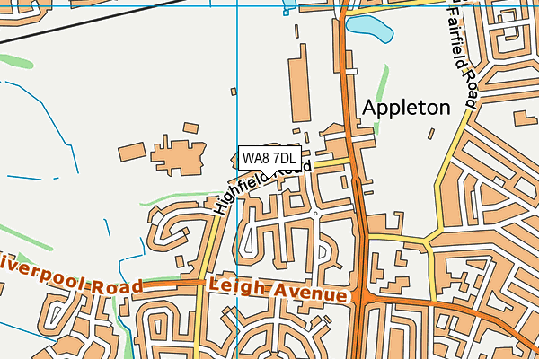 WA8 7DL map - OS VectorMap District (Ordnance Survey) WA8 7DL map - OS VectorMap District (Ordnance Survey)