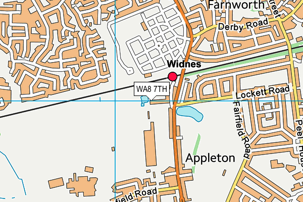 WA8 7TH map - OS VectorMap District (Ordnance Survey) WA8 7TH map - OS VectorMap District (Ordnance Survey)