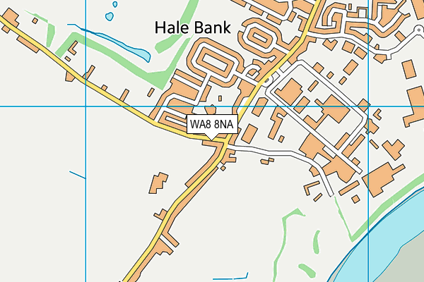 WA8 8NA map - OS VectorMap District (Ordnance Survey) WA8 8NA map - OS VectorMap District (Ordnance Survey)