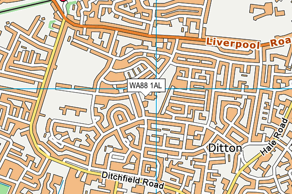 WA88 1AL map - OS VectorMap District (Ordnance Survey) WA88 1AL map - OS VectorMap District (Ordnance Survey)