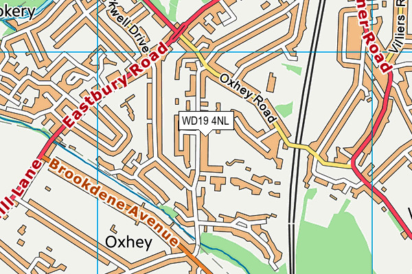 WD19 4NL map - OS VectorMap District (Ordnance Survey) WD19 4NL map - OS VectorMap District (Ordnance Survey)