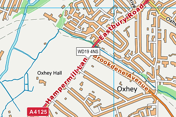 WD19 4NS map - OS VectorMap District (Ordnance Survey) WD19 4NS map - OS VectorMap District (Ordnance Survey)