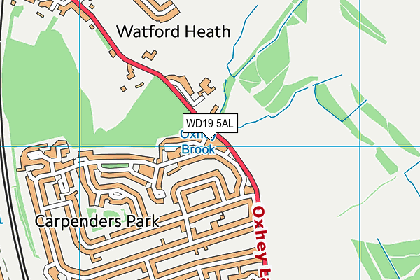 WD19 5AL map - OS VectorMap District (Ordnance Survey) WD19 5AL map - OS VectorMap District (Ordnance Survey)