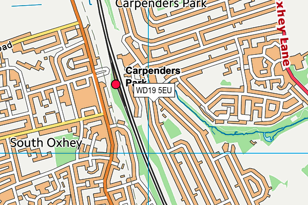WD19 5EU map - OS VectorMap District (Ordnance Survey) WD19 5EU map - OS VectorMap District (Ordnance Survey)