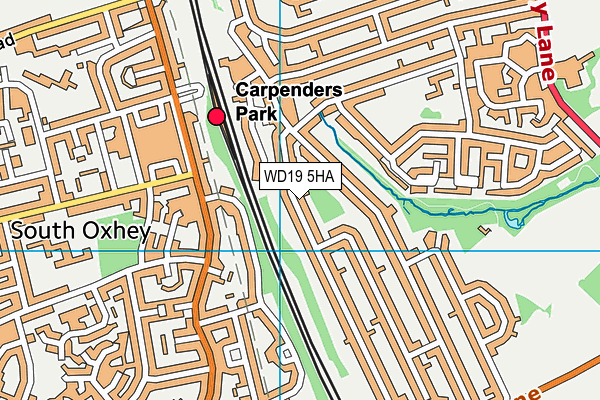 WD19 5HA map - OS VectorMap District (Ordnance Survey) WD19 5HA map - OS VectorMap District (Ordnance Survey)