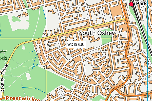 WD19 6JU map - OS VectorMap District (Ordnance Survey) WD19 6JU map - OS VectorMap District (Ordnance Survey)