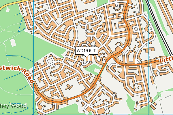 WD19 6LT map - OS VectorMap District (Ordnance Survey) WD19 6LT map - OS VectorMap District (Ordnance Survey)