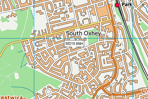 WD19 6NH map - OS VectorMap District (Ordnance Survey) WD19 6NH map - OS VectorMap District (Ordnance Survey)