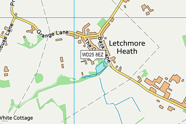 WD25 8EZ map - OS VectorMap District (Ordnance Survey) WD25 8EZ map - OS VectorMap District (Ordnance Survey)