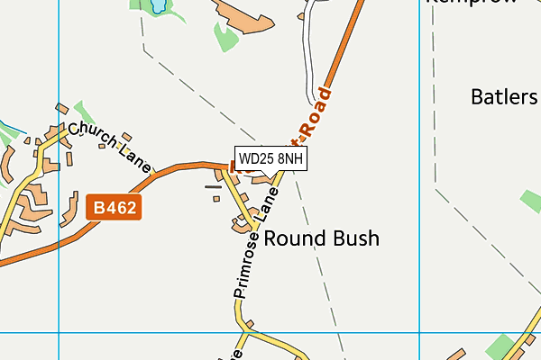 WD25 8NH map - OS VectorMap District (Ordnance Survey) WD25 8NH map - OS VectorMap District (Ordnance Survey)