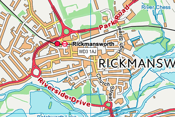 WD3 1AJ map - OS VectorMap District (Ordnance Survey) WD3 1AJ map - OS VectorMap District (Ordnance Survey)