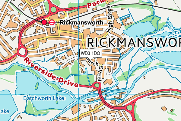 WD3 1DQ map - OS VectorMap District (Ordnance Survey) WD3 1DQ map - OS VectorMap District (Ordnance Survey)