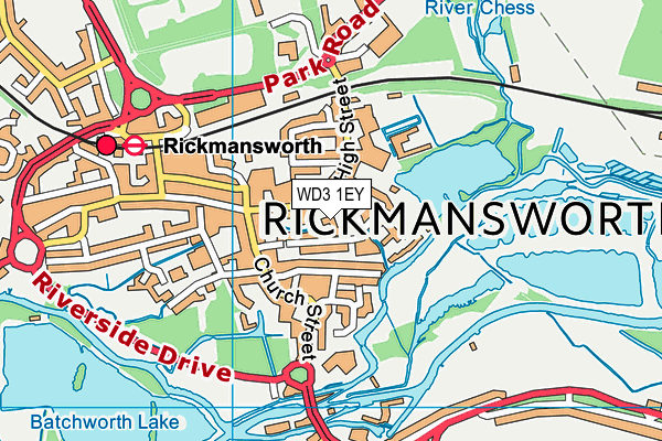 WD3 1EY map - OS VectorMap District (Ordnance Survey) WD3 1EY map - OS VectorMap District (Ordnance Survey)