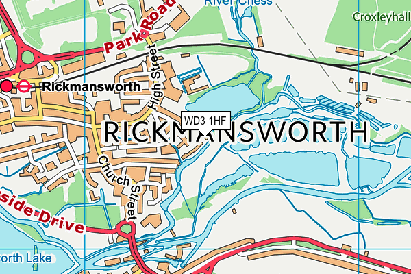 WD3 1HF map - OS VectorMap District (Ordnance Survey) WD3 1HF map - OS VectorMap District (Ordnance Survey)