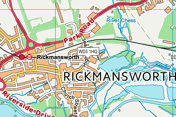 WD3 1HQ map - OS VectorMap District (Ordnance Survey) WD3 1HQ map - OS VectorMap District (Ordnance Survey)