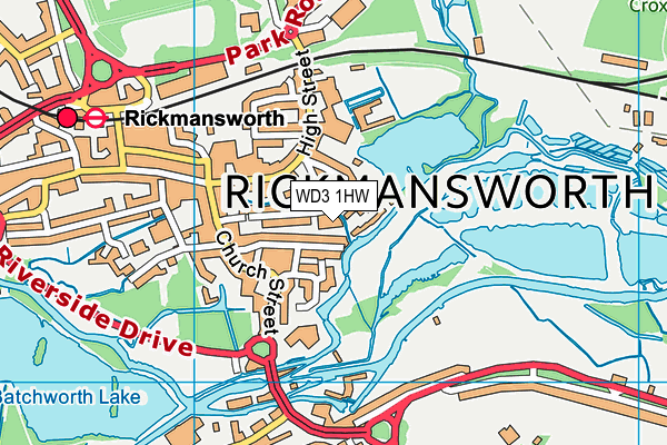 WD3 1HW map - OS VectorMap District (Ordnance Survey) WD3 1HW map - OS VectorMap District (Ordnance Survey)