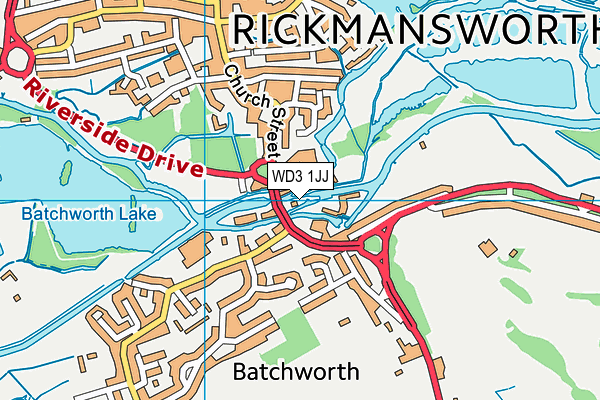 WD3 1JJ map - OS VectorMap District (Ordnance Survey) WD3 1JJ map - OS VectorMap District (Ordnance Survey)