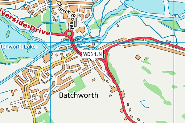 WD3 1JN map - OS VectorMap District (Ordnance Survey) WD3 1JN map - OS VectorMap District (Ordnance Survey)