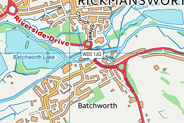 WD3 1JQ map - OS VectorMap District (Ordnance Survey) WD3 1JQ map - OS VectorMap District (Ordnance Survey)
