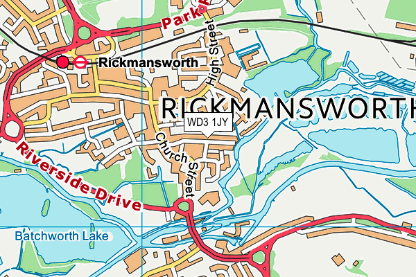 WD3 1JY map - OS VectorMap District (Ordnance Survey) WD3 1JY map - OS VectorMap District (Ordnance Survey)