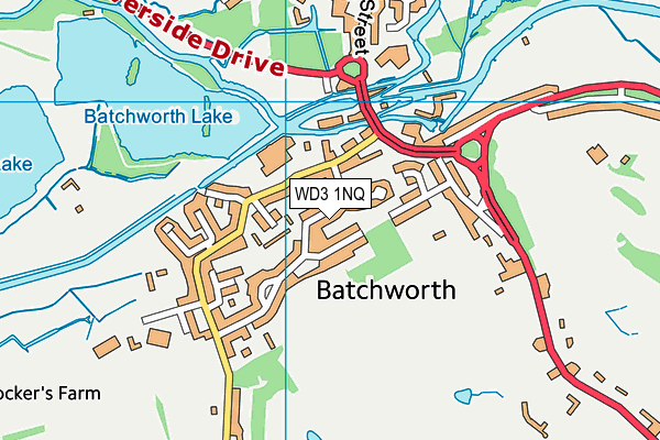 WD3 1NQ map - OS VectorMap District (Ordnance Survey) WD3 1NQ map - OS VectorMap District (Ordnance Survey)