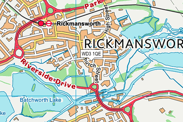 WD3 1QE map - OS VectorMap District (Ordnance Survey) WD3 1QE map - OS VectorMap District (Ordnance Survey)