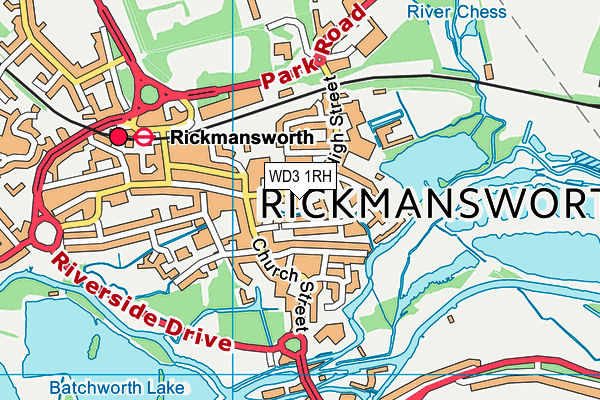 WD3 1RH map - OS VectorMap District (Ordnance Survey) WD3 1RH map - OS VectorMap District (Ordnance Survey)