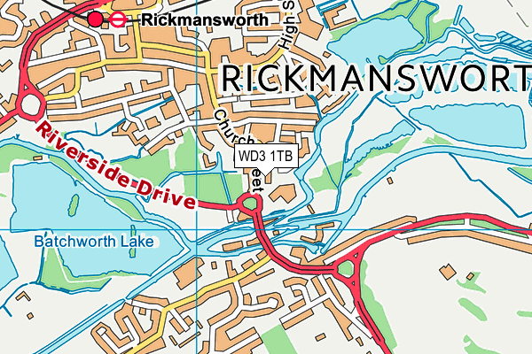 WD3 1TB map - OS VectorMap District (Ordnance Survey) WD3 1TB map - OS VectorMap District (Ordnance Survey)