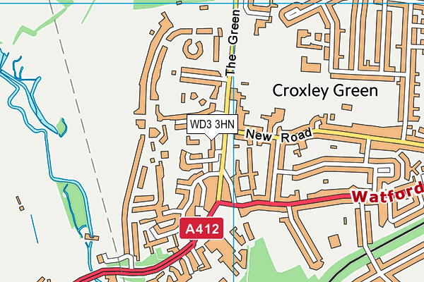 WD3 3HN map - OS VectorMap District (Ordnance Survey) WD3 3HN map - OS VectorMap District (Ordnance Survey)