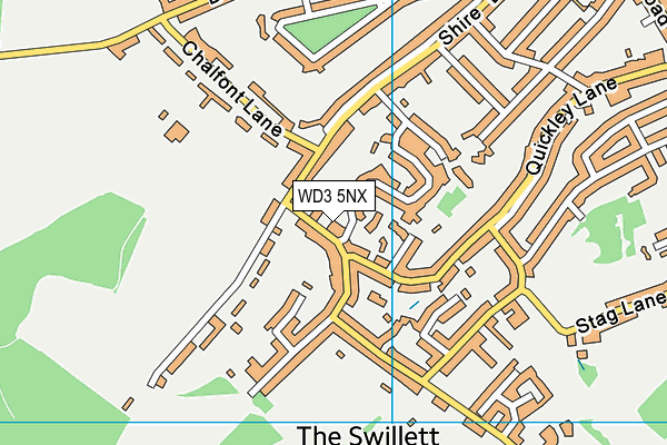 WD3 5NX map - OS VectorMap District (Ordnance Survey) WD3 5NX map - OS VectorMap District (Ordnance Survey)