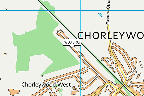 WD3 5RQ map - OS VectorMap District (Ordnance Survey) WD3 5RQ map - OS VectorMap District (Ordnance Survey)