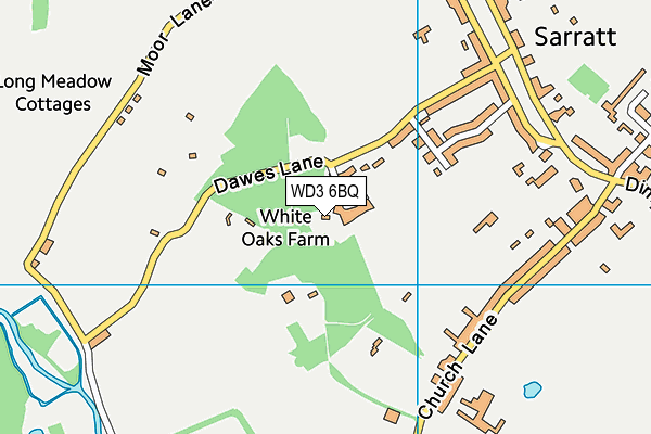 WD3 6BQ map - OS VectorMap District (Ordnance Survey) WD3 6BQ map - OS VectorMap District (Ordnance Survey)