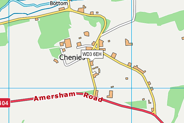 WD3 6EH map - OS VectorMap District (Ordnance Survey) WD3 6EH map - OS VectorMap District (Ordnance Survey)
